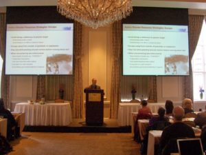 A Man Giving a Speech to a Conference