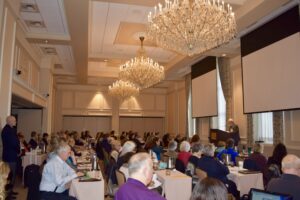 A Group of People Gathered for a Conference